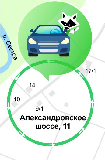 Карта проезда