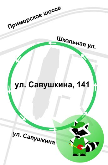 Карта проезда
