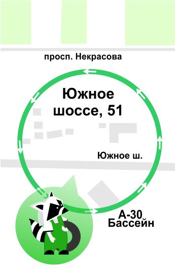 Карта проезда