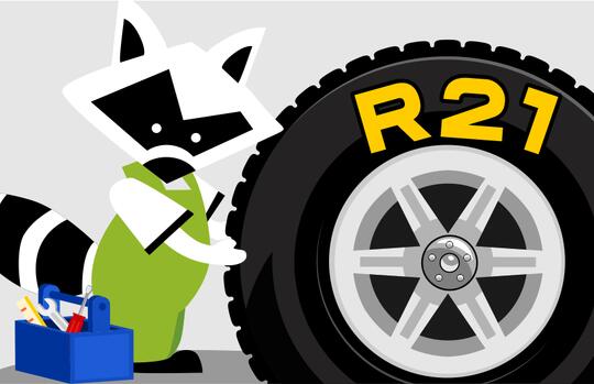 Шиномонтаж для колес R21